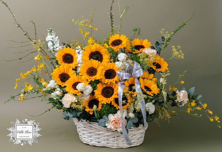 Sunflowers-sunflower bouquet singapore
